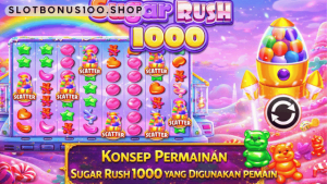 konsep permainan Sugar Rush 1000
